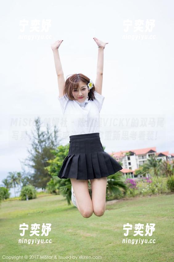 MiStar魅妍社-陈雅漫VICKY MiStar魅妍社 - 陈雅漫VICKY的双马尾写真,下载后或许会让你重新思考着装!