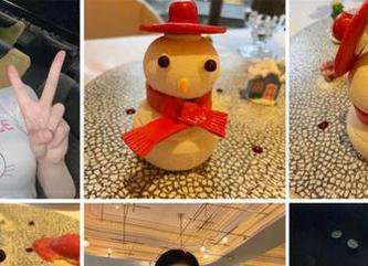 微密圈 – 左公子666的图库：比基尼的圣诞派对，谁说冬天不能优雅？