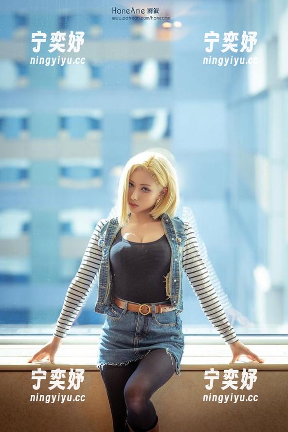 一本正经的少女写真，雨波HaneAme让花季少女发光发热